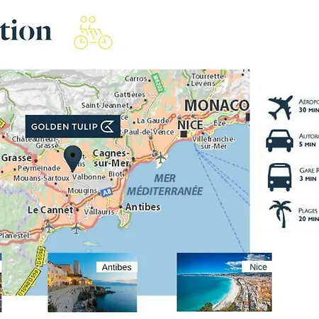 Golden Tulip Sophia Antipolis - & Hotel 4*